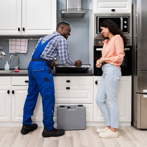 how long does it typically take to complete cooktop repair services in Calhoun